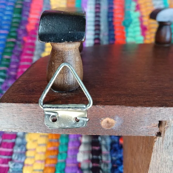 Rustic Wooden Wall Shelf - Picture 4 of 4